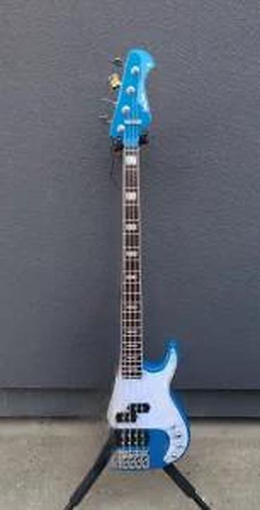 Gitare: HARLEY BENTON ENHANCED MP-4EB LAKE BLUE BASS GITARA B-STOCK | Slanje — 4