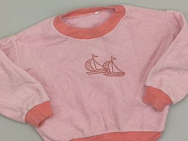 kombinezon narciarski różowy: Sweatshirt, 0-3 months, condition - Very good