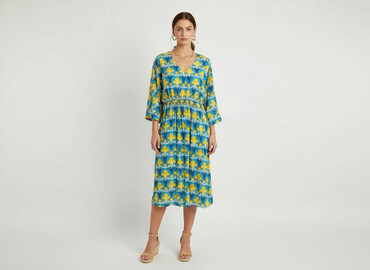 sukienki boho na wesele plus size: Italian Style, Women`s dress, size S