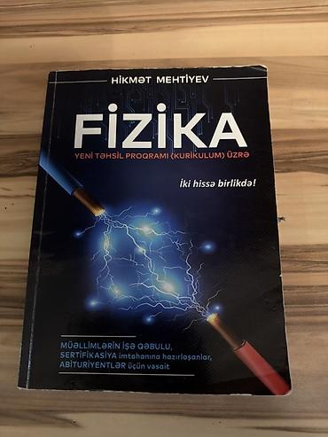 Tədris ədəbiyyatı: Məhsul: Fizika – Yeni Təhsil Proqramı (Kurikulum) üzrə vəsait Müəllif — 1