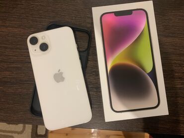 a53 ikinci el: IPhone 14, 128 GB, White Titanium, Simsiz şarj, Face ID, Sənədlərlə