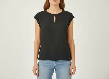 kamizelka damska długa mohito: Mohito, Women's blouse, size 2XS
