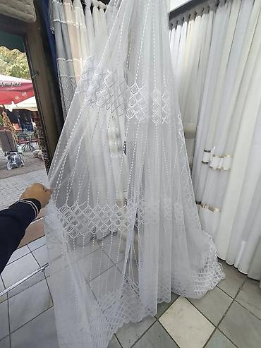 Zavese i draperije: Zavese od tila sa bogatim vezom – više dezena - Materijal: proziran — 29