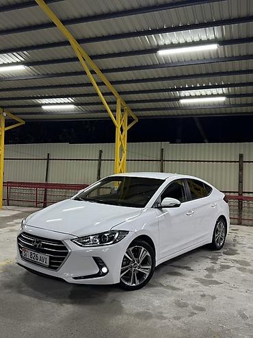 электра машына: Hyundai Avante: 2018 г., 1.6 л, Автомат, Бензин, Седан — 1