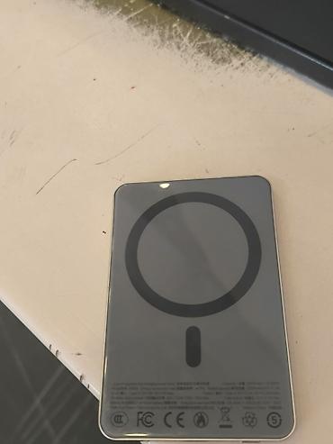 powerbank 5000: MAXCO Legend maqnitli power bank - Tutum: 5000 mAh (20 Wh) - Maks — 3