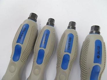 Setovi ručnog alata: Set od 4 šrafcigera - Tipovi: ravni i krstasti (Pozi/Phillips) – po na lalafo.rs — 9 Setovi ručnog alata: Set od 4 šrafcigera - Tipovi: ravni i krstasti (Pozi/Phillips) – po — 9