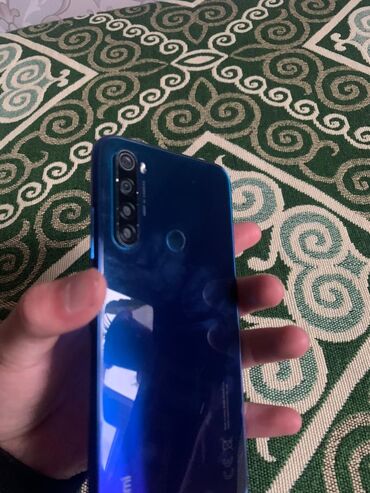 телефоны кыргызстан: Xiaomi, Redmi Note 8, Б/у, 64 ГБ, цвет - Голубой, 2 SIM