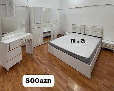 Ev üçün mebel: İkinəfərlik çarpayı, Azərbaycan, Yeni — 1