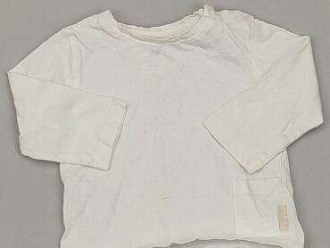 biała bluzka na szerokich ramiączkach: Bluzka, Mango, 3-6 m, stan - Bardzo dobry