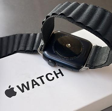 Smart saatlar: İşlənmiş, Smart saat, Apple, Аnti-lost, rəng - Qara — 3