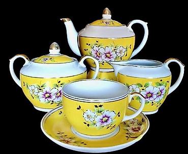 Çay dəstləri və servizlər: Çay dəsti, SSRİ — 4
