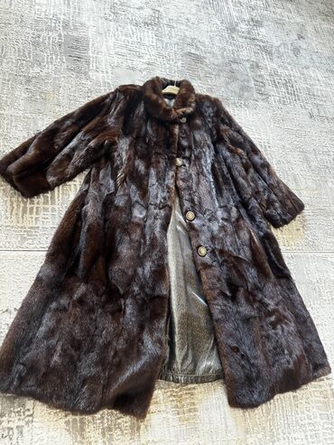 длинные куртки женские зима: Шуба, Норка, Длинная модель, Made in KG, 7XL (EU 54)