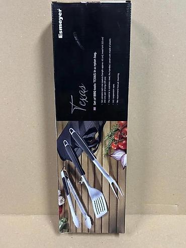 Sve za roštilj: Esmeyer Texas – set alata za roštilj u torbi - Komplet od 3 dela — 4