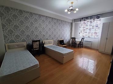 binə salxoz: İşıqlı və rahat 1 otaqlı mənzil kirayə verilir! - Ümumi sahə: 50 m² - — 1