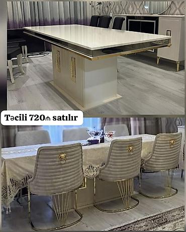 720₼ masa dest 6oturacağı var təcili satılır demək olar yenidir boyuk