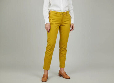 Women's Pants: M.Sara, Spodnie materiałowe damskie, rozmiar M