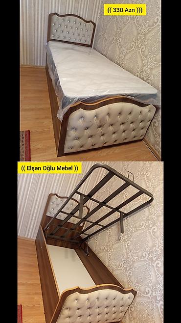 tek kravat: Yeni, Təknəfərlik çarpayı, Bazalı, Matras ilə, Siyirməsiz, Rusiya — 1