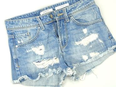 czarne spodnie jeans damskie: Stradivarius, L, стан - Хороший