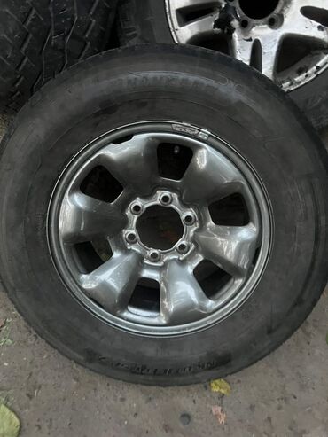 купить диск на машину: Дөңгөлөктөр монтажда 255 / 70 / R 17, Жай, Колдонулган, 1 даана, Жол тандабастар (АТ/МТ), Куйма, тешиктери - 6