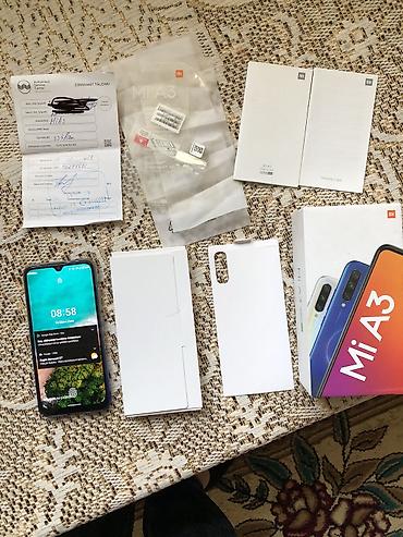 dyson fen baki: Xiaomi Mi A3, 64 GB, rəng - Göy, 
 Zəmanət, Sensor, Barmaq izi — 2