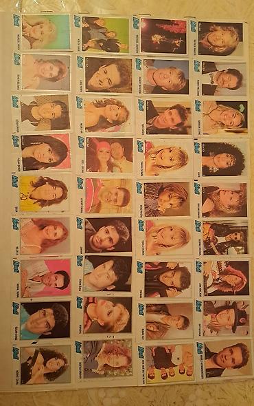 3d defter: Minti saqqiz kağizlari seriyasından retro ulduz stikerləri/karikatura — 1