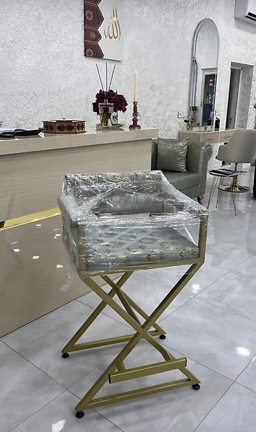 Stullar: SALONA AİD NƏ OlSA Bizdə Bej rəngli, süni dəri üzlüklü fırlanan — 107