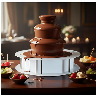 Ostali kuhinjski aparati: Set čokoladnih fontana sa svetlećim stolom – nivoa, kapacitet do x kg — 1