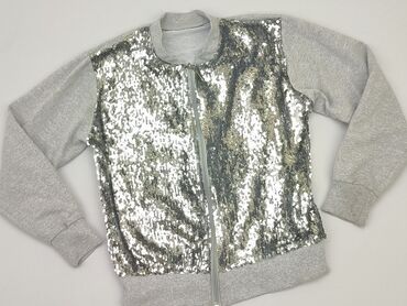 sweterek perełki: Bluza, 9 lat, 128-134 cm, stan - Dobry