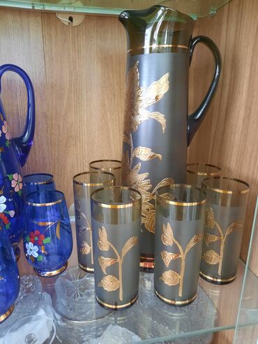 Другие товары для дома: ГРАФИН СО СТАКАНАМИ. БОГЕМИЯ!!! ЧЕХИЯ!!! СЕРВАНТНОЕ ХРАНЕНИЕ — 17