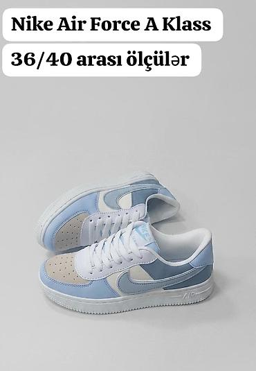 reebok krasovka: Nike Air Force A Klass idman ayaqqabısı - Ölçülər: 36–40 arası — 1