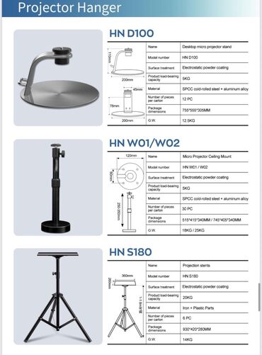 Proyektorlar: Yeni Stasionar Proyektor Pulsuz çatdırılma, Ödənişli çatdırılma, Rayonlara çatdırılma — 17