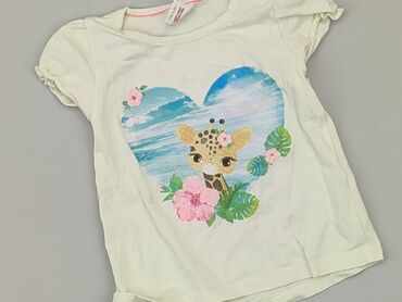 letnie sukienki długie w kwiaty: T-shirt, 6-9 months, condition - Very good