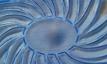 Staro posuđe i escajg: VTG Waltherglas Cobalt Blue Art Glass Mid Century. Antikvitet — 2