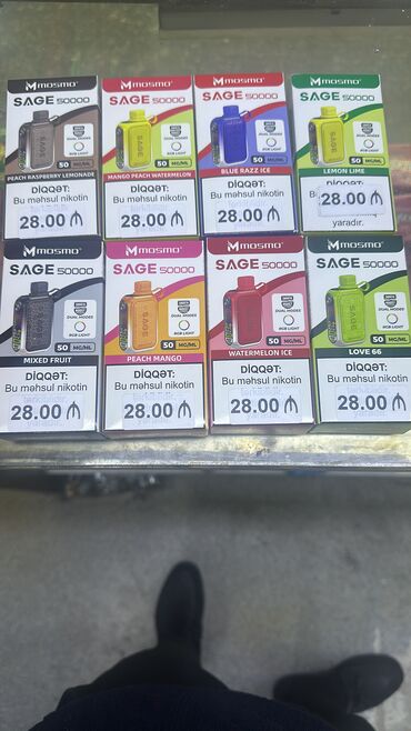 Qəlyan, vayp və aksesuarları: Vazol gear 200000 Tüstü 23m Vazol satr 20000 Tüstü 23m Vazol star — 11