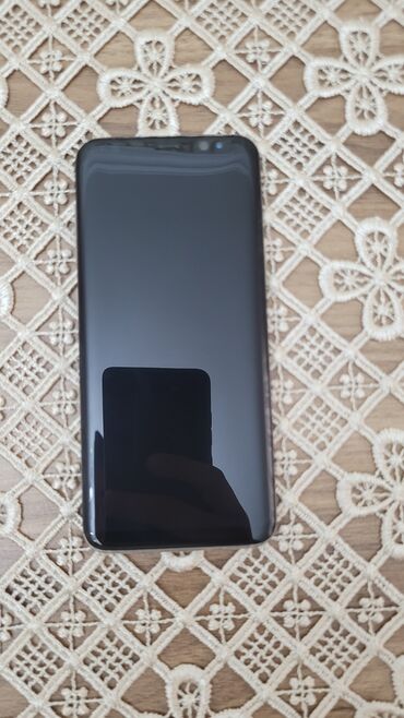 samsung c6712: Samsung Galaxy S8, 64 GB, rəng - Gümüşü, Qırıq, Sensor, Barmaq izi