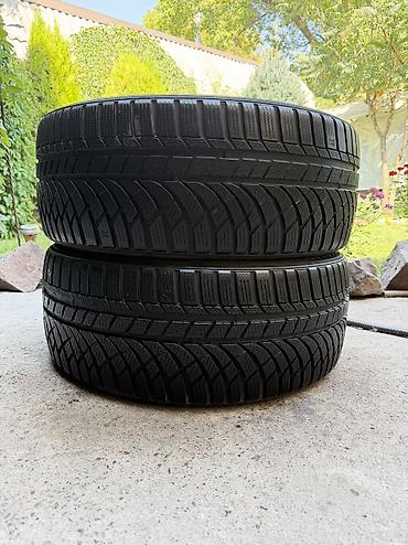 5500: Шины 225 / 45 / R 17, Зима, Б/у, Пара, Легковые, Корея, Kumho — 1