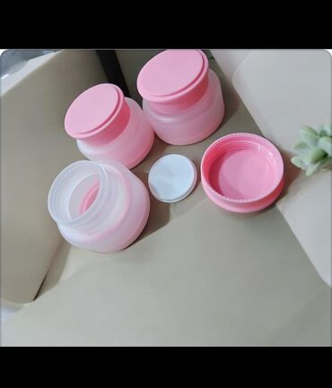 Кальяны, вейпы и аксессуары: Kosmetik qablar və dispenserlər dəsti - Material: keyfiyyətli plastik