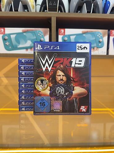 WWE 2k19-PS4 diski Oyun diski tam işlək vəziyyətdədir, heç bir cızığı lalafo.az -da WWE 2k19-PS4 diski Oyun diski tam işlək vəziyyətdədir, heç bir cızığı