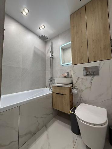 7 1: 3 комнаты, 54 м², Бишкек Парк ТРЦ Индивидуалка, 2 этаж, Евроремонт — 6