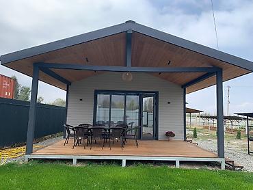 Посуточная аренда домов: 67 м², 3 комнаты, Забор, огорожен, Парковка, Теплый пол — 12