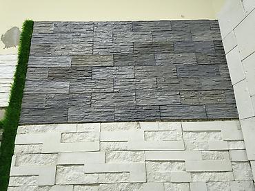 dekor daşlar: Dekorativ divar panelləri – daş teksturalı - Material: dekorativ daş — 1