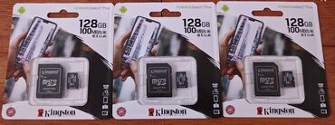 мыльница фотик: Kingston Canvas Select Plus 128gb Новые запечатанные флэшки Micro SD
