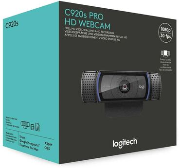Планшеты: Веб-камера Logitech C920 PRO