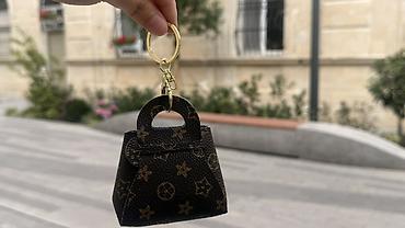 chanel chanta: Mini çanta formalı brelok/aksesuar seti - Dizayn: Kiçik ölçülü, çanta — 4