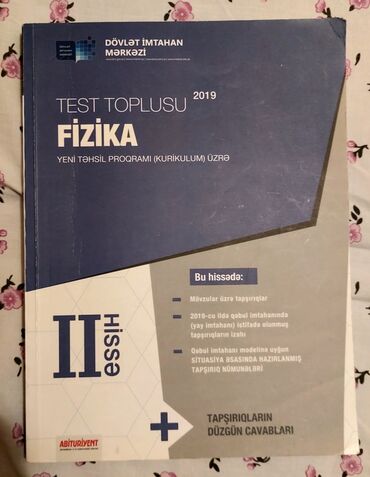 az dili toplu 1 ci hisse pdf 2023: Fizika toplu 2 ci hisse. İçi seliqelidir, yazisizdir