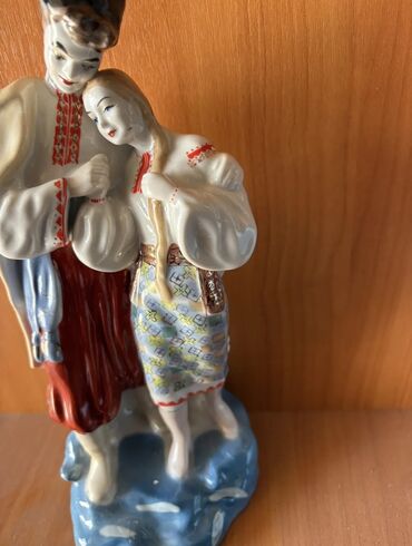 Статуэтки: «Майская ночь» 1 Сорт фарфор СССР 1 500 сом Штоф графин ЛФЗ идеальн — 3