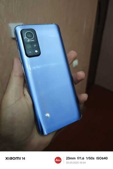 xiaomi 8: Xiaomi Mi 10T, 128 GB, rəng - Qara, 
 Qırıq, Düyməli, Sensor