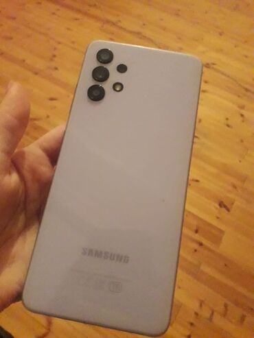 a32 işlənmiş: Samsung Galaxy A32 5G, 128 GB, rəng - Bənövşəyi, Sensor, İki sim kartlı, Barmaq izi