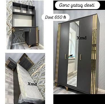 Gənc yataq dəsti Tərkibi: - 1 nəfərlik çarpayı (matrasla) - Üst rəfli lalafo.az -da Gənc yataq dəsti Tərkibi: - 1 nəfərlik çarpayı (matrasla) - Üst rəfli