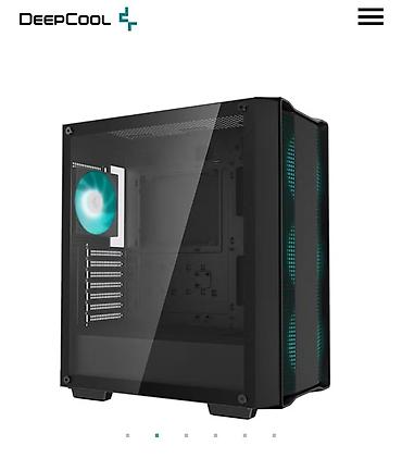 серверы mid tower: Корпус ПК, Новый, DeepCool, цвет - Черный — 2